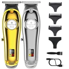Оригинальные профессиональные машинки для стрижки волос Kemei с металлическим корпусом для мужчин, бритва, электрическая бритва, бритва для бороды