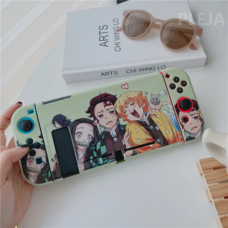 Смешной милый мягкий чехол с рисунком из аниме Для Nintendo Switch NS NX накладка на заднюю