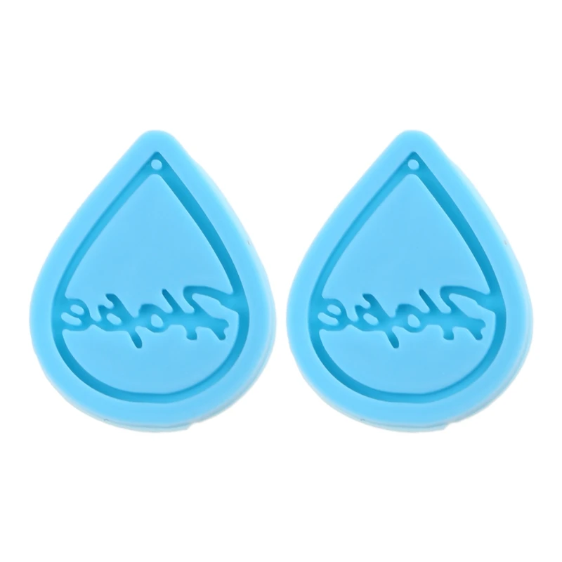 

2021 New Epoxy Resin Mold Handmade Earring Pendant Casting Silicone Mould DIY Crafts Tool