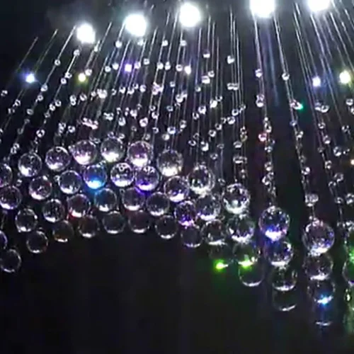 Хрустальный потолочный светильник для прихожей спальни гостиной прямоугольная