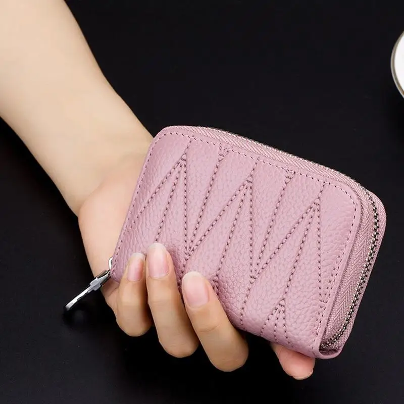 Новый модный кожаный Органайзер визитница кредитница Минималистичная Женская