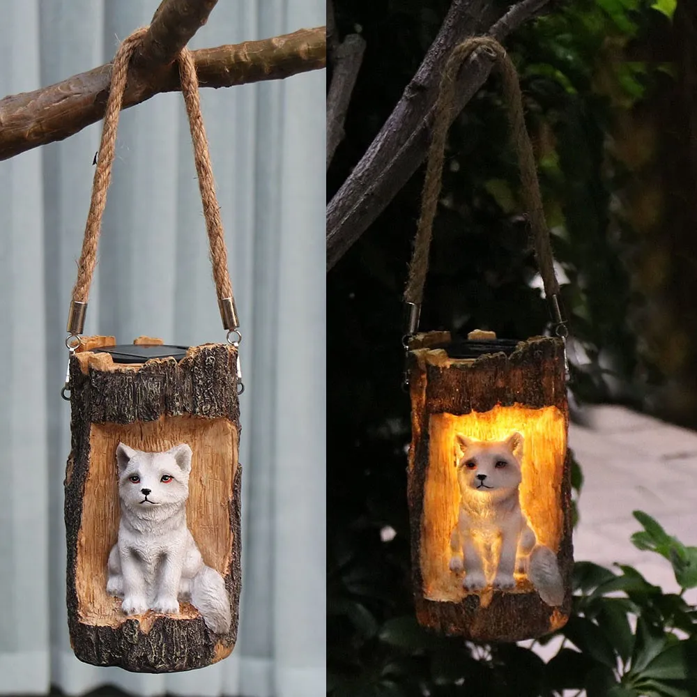 

Outdoor Solar LED Lamp Waterproof Tree Hanging Light For Garden Balcony Courtyard Landscape Decorative