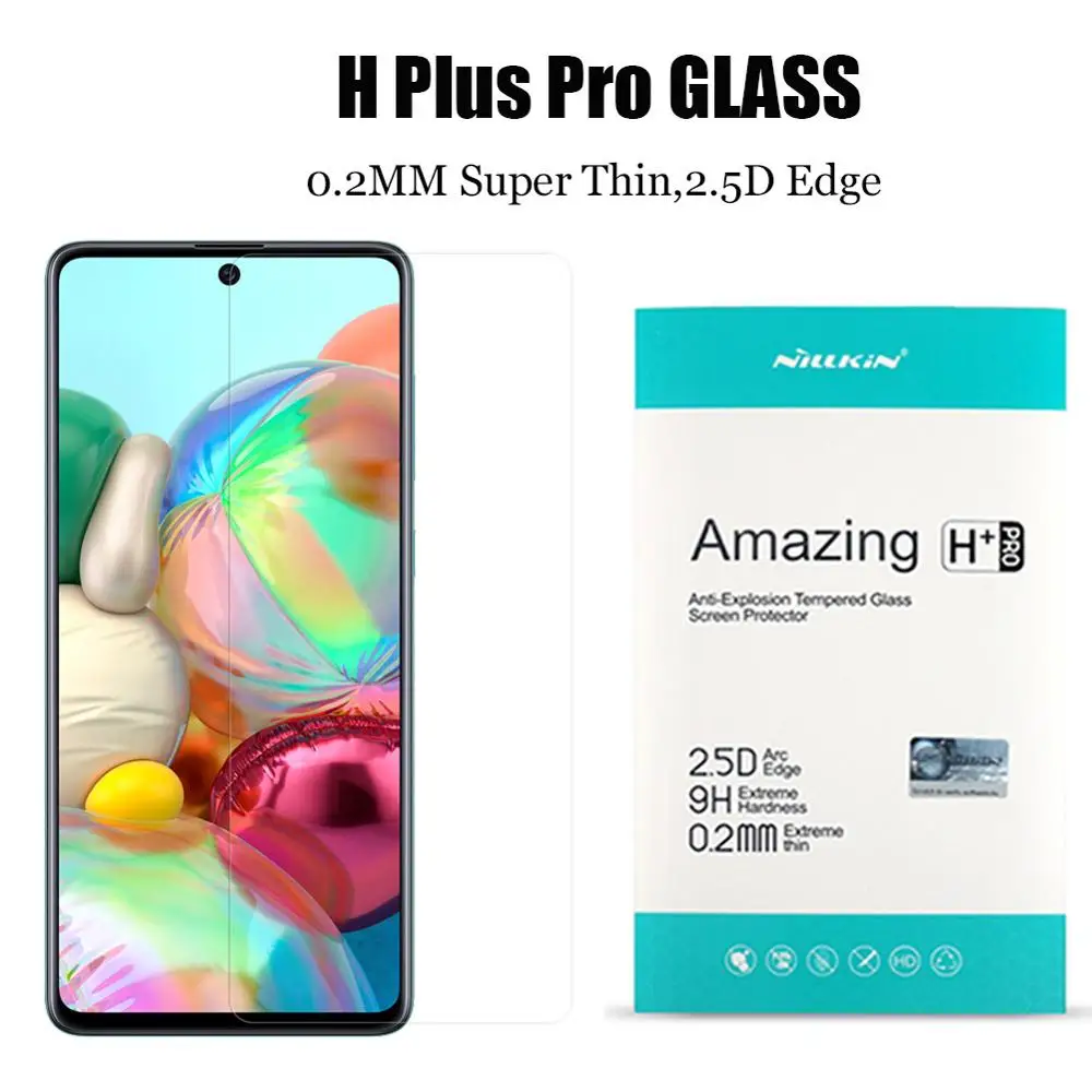 Защитное стекло Nillkin закаленное 9H 3D для Samsung Galaxy A51 A71|case for iphone|for iphonetpu case |