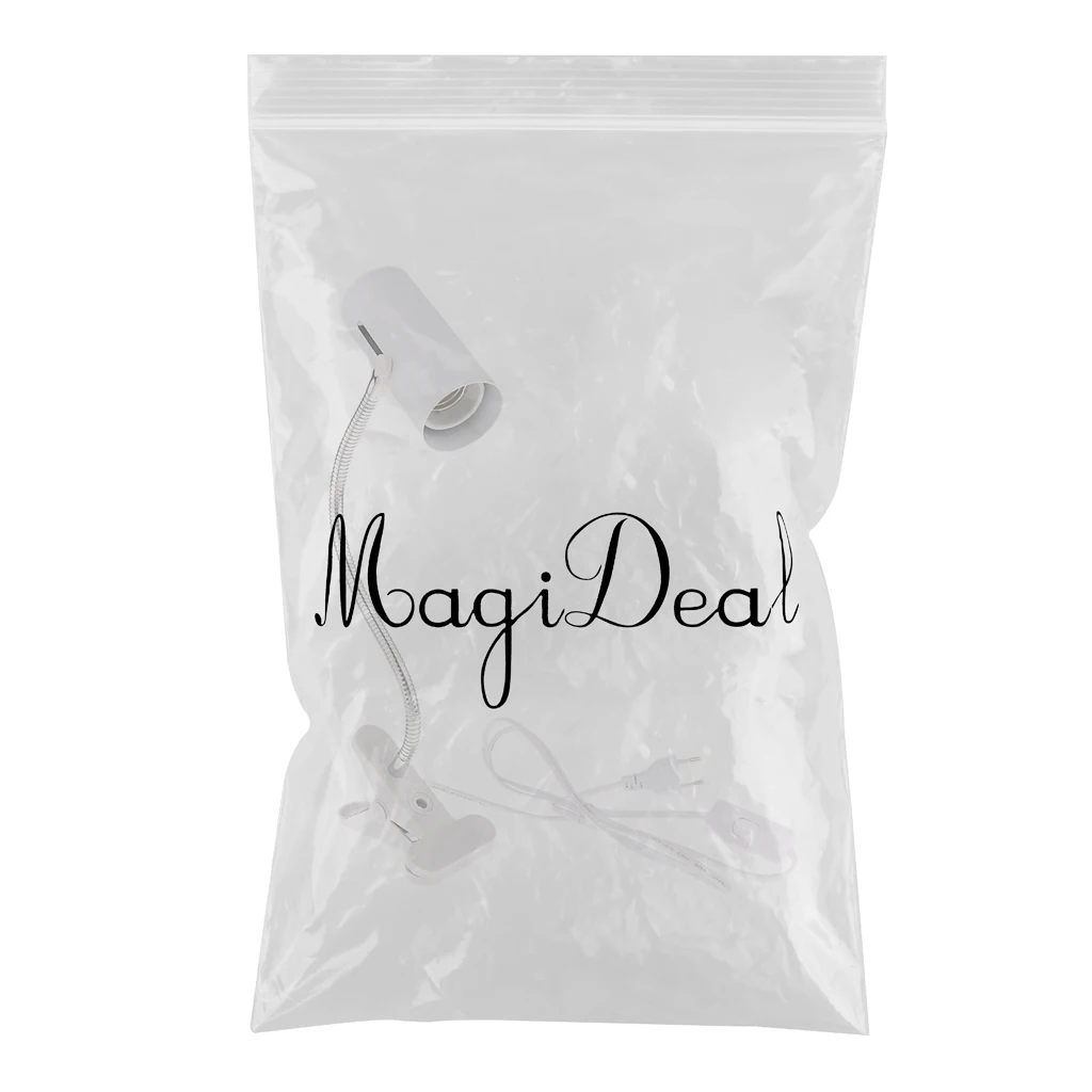 

Gooseneck Reptile Ceramic Heating Light Bulb Lamp Holder E27 EU Plug