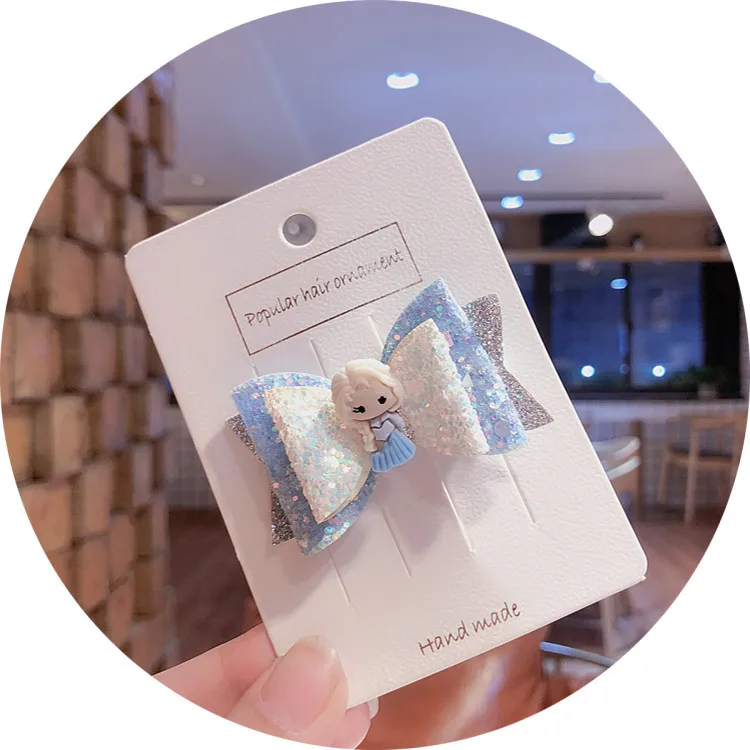 Заколка для волос disney девочек Ювелирное Украшение с крыльями бабочки ангела