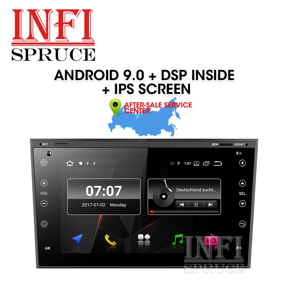 Автомобильный dvd плеер на Android 9 0 для Opel Vauxhall Astra Meriva Vectra Antara Zafira Corsa Agila GPS радио