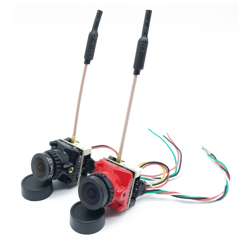 5 8G CMOS 1200TVL FPV камера 1/3 'Super WDR 2 1 мм объектив с EWRF 48CH передатчик 25/100/200 мВт PitMode
