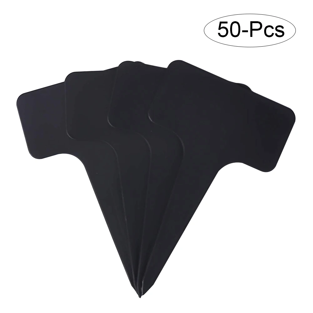 

50Pcs Upgraded Version Of Gardening Label Flower Label Card T-type Ground Insert Card