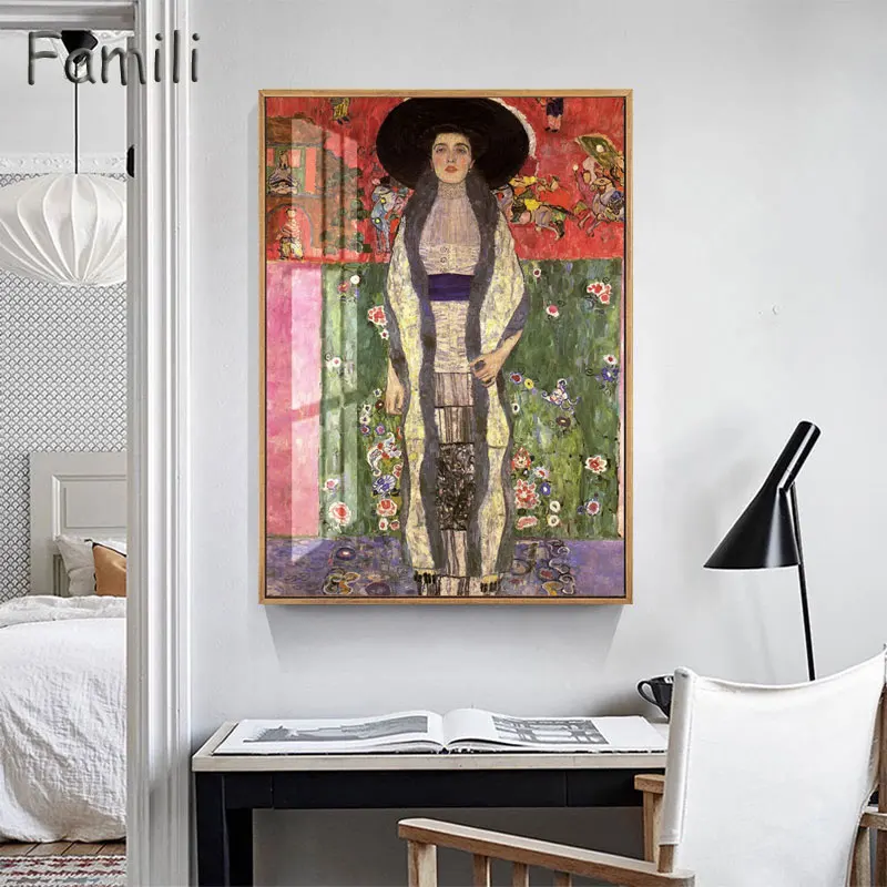 Gustav Klimt Hygeia Живопись Художественная печать на холсте настенные картины для гостиной домашний декор или отель бескаркасные