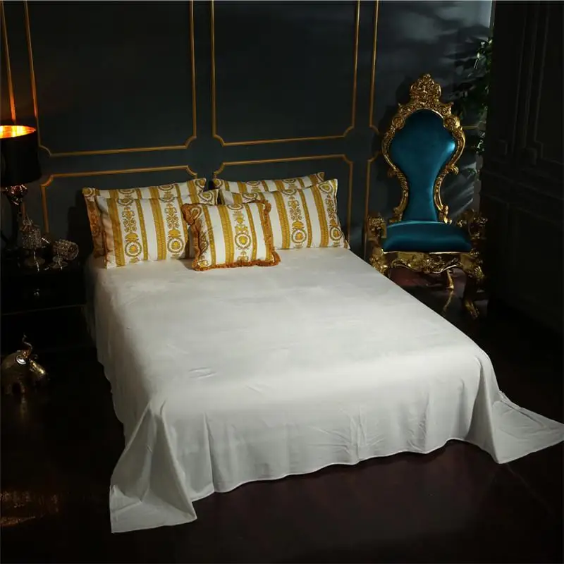 

41 European Luxury Classic Bedding set Winter Thick Velvet Flannel Fleece Duvet cover Bed Linen Fitted Sheet Pillowcases