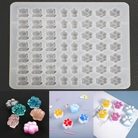 not as long diy silicone mold crystal epoxy mold baking mold cat gourd cat paw mold mirror creative handmade small jewelry gift