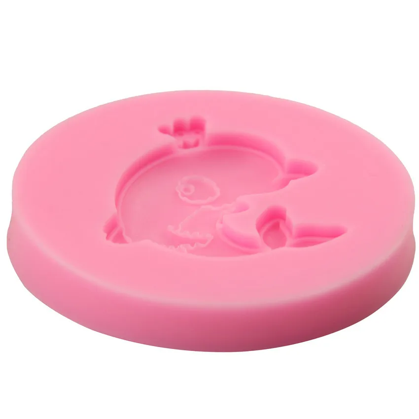 Силиконовая форма для торта в виде дельфина принцессы мастики | Дом и сад