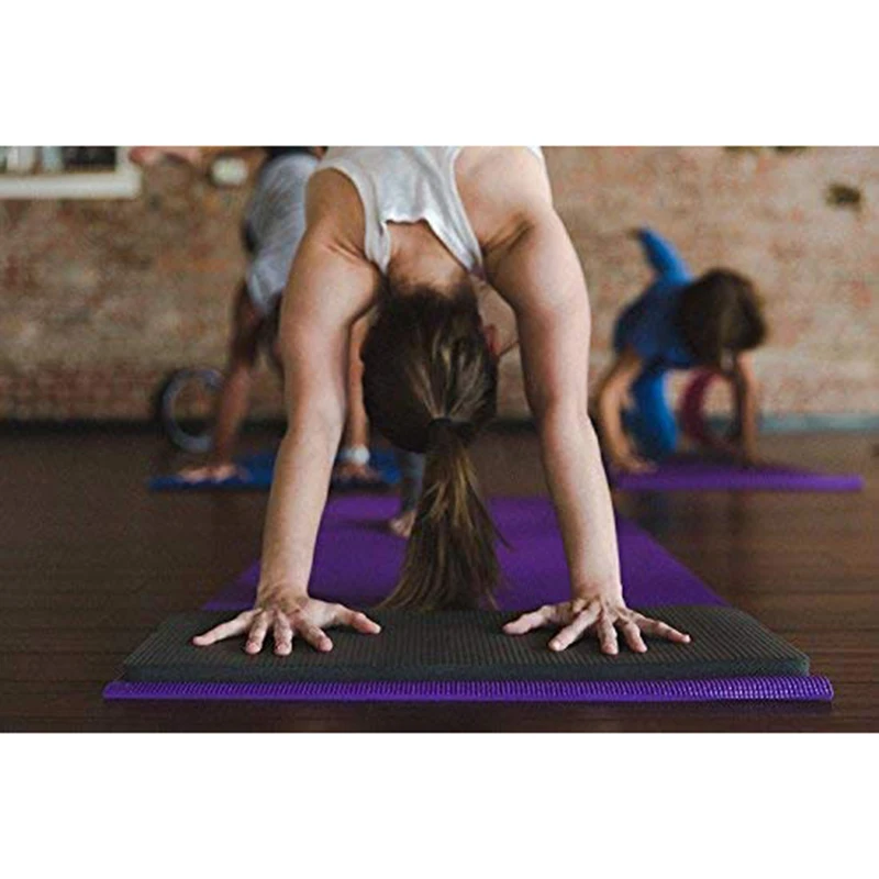 2Pcs Pilates Workout Mat Thick Yoga Knee Pad Cushion Extra Support for Knees Wrists Elbows | Спорт и развлечения