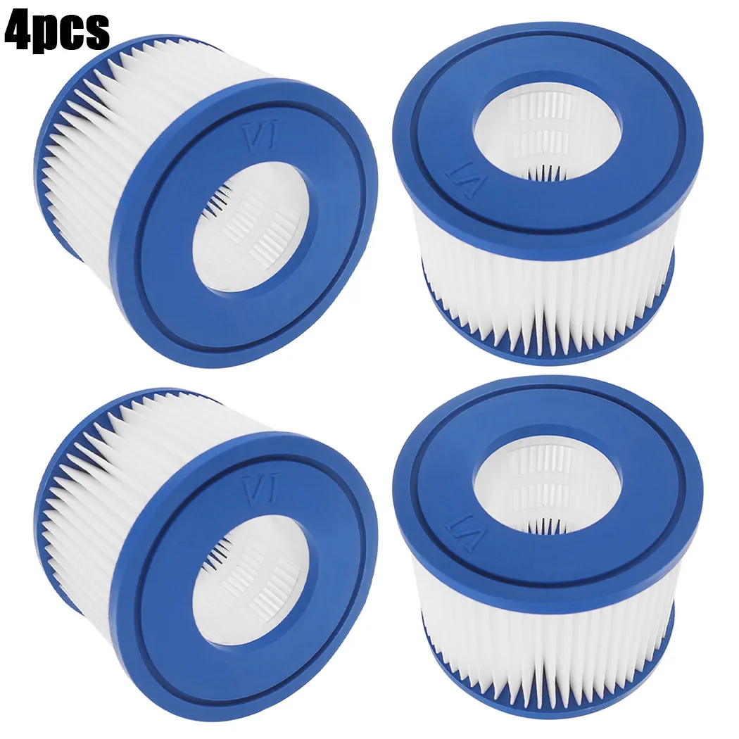 

4 For Hot Tub Swimming Pool Filter Pump Replacement Filter Element For Indoor And Outdoor Use Drop Shipping