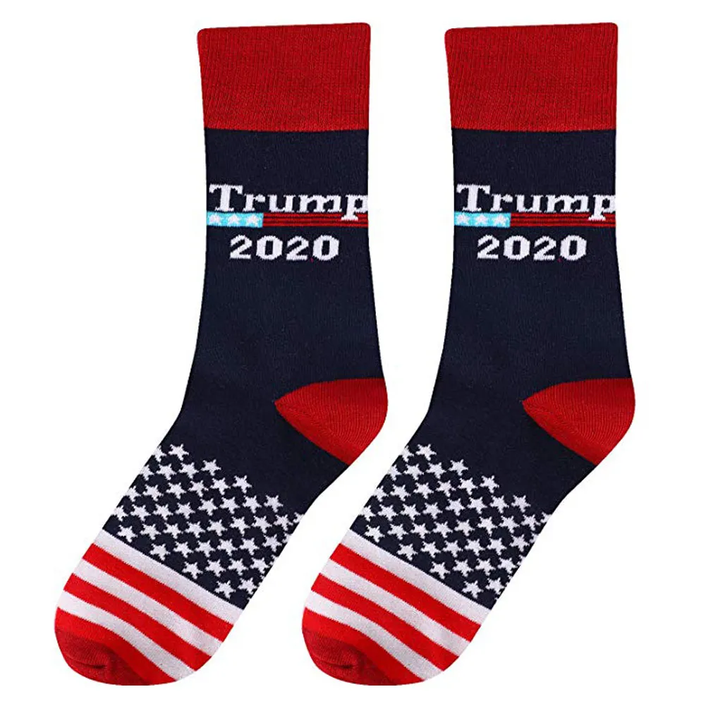 

Men Socks Comfortable Stockings Fun US Presidential Election Socks Suitable for Autumn and Winter B88