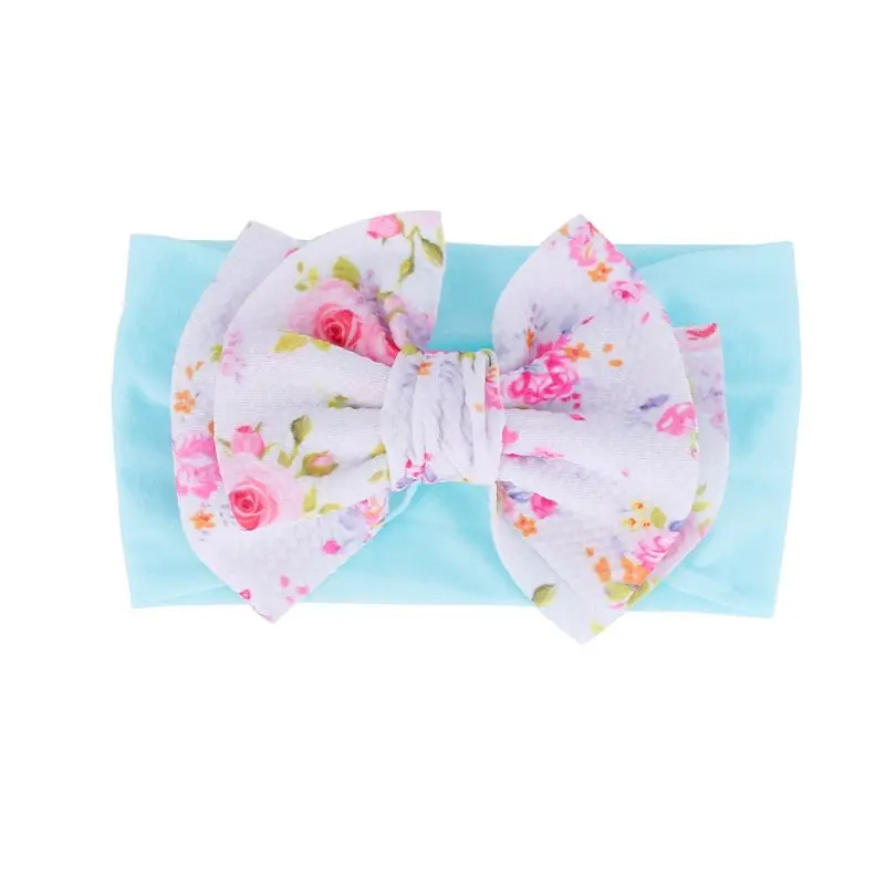 

2020 New Big Bow Headwrap Baby Headband Top Knot Headbands Over Sized Bow Hair Turban Newborn Head Band