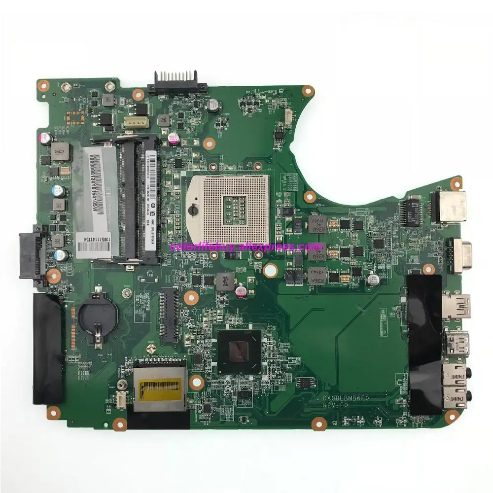 Подлинная материнская плата A000080130 DA0BLBMB6F0 для ноутбука Toshiba Satellite L750 L755 |