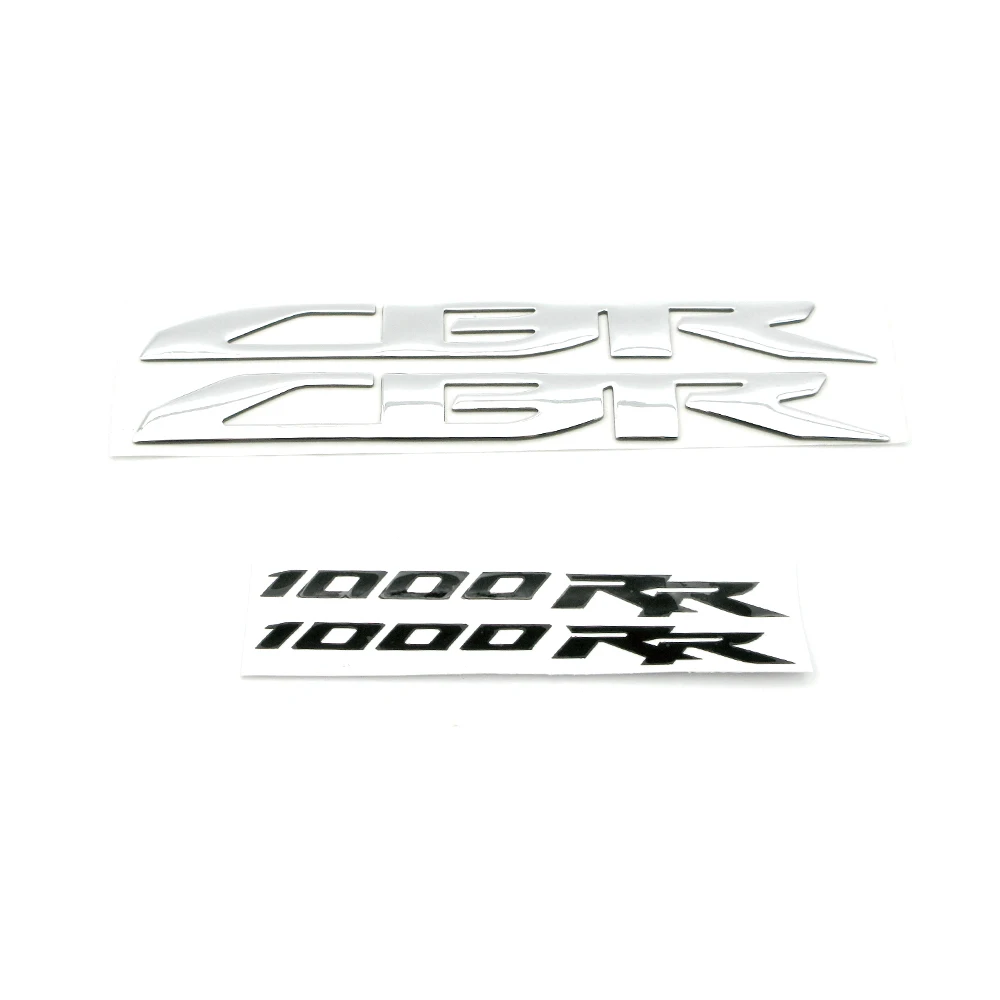 

1 Pair Motorcycle 3D Applique Emblem Badge Decals Raised Tank Wheel Tank Stickers For Honda CBR1000RR CBR 1000 RR 2008 2009-2017