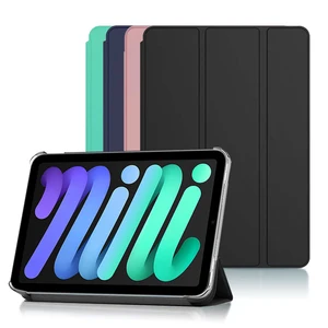 Чехол-книжка для iPad Mini 1, 2, 3, 4, 5, 7,9 дюйма, Mini 6, 2021, 8,3, из искусственной кожи, с функцией автоматического сна