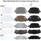 Лобовое стекло мотоцикла 4,5-10,5 дюйма для Harley Touring Street Electra Glide Ultra Limited FLHX 14-2020, Верхний обтекатель, ветровой дефлектор