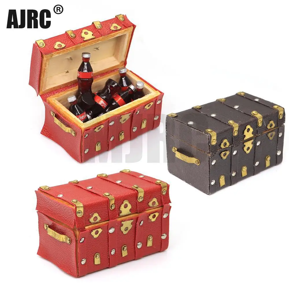 

1/10 Simulation Climbing Car Decoration Simulation Luggage Treasure Chest Jewelry Box For Axial Scx10 90046 D90 D110 Trx-4