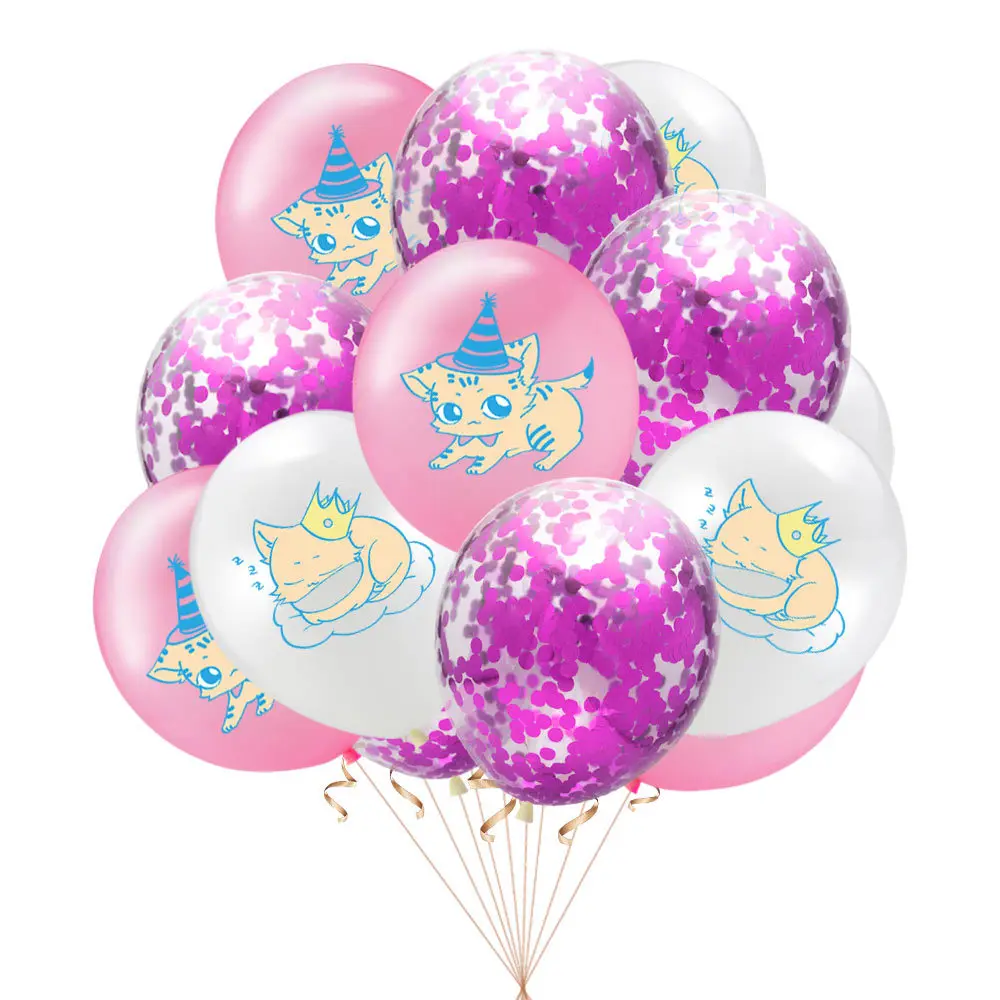 Набор воздушных шаров из латексной фольги с буквой 16 дюймов и изображением