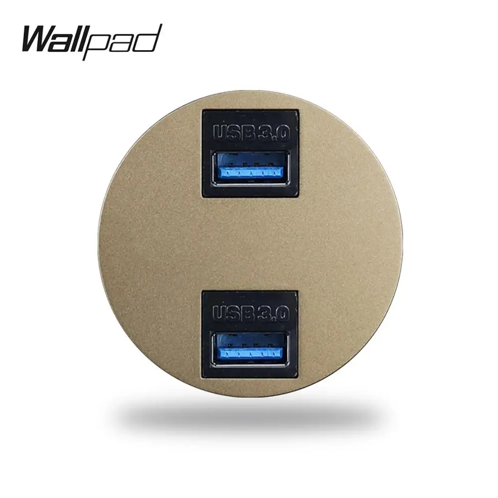 Wallpad L6 5 цветов двойной 3 0 USB удлинительные порты настенная розетка модуль матч
