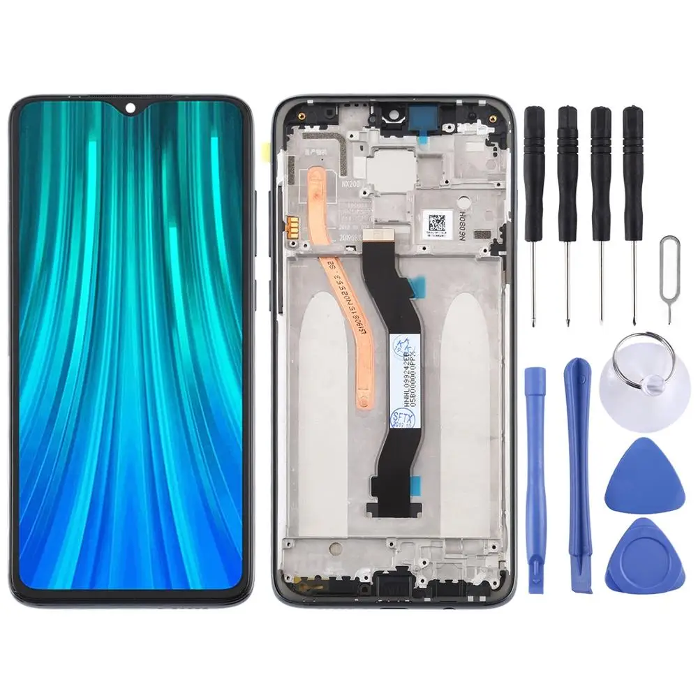 

ЖК-экран и цифровой преобразователь в сборе с рамкой для Xiaomi Redmi Note 8 Pro