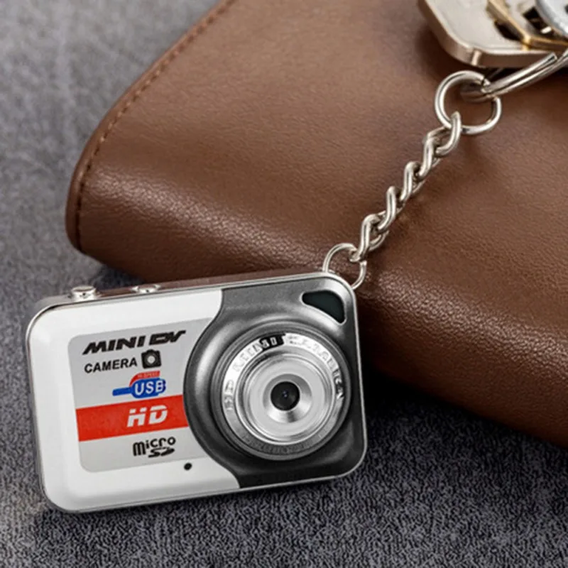Брелок миниатюрный портативный цифровой камеры HD Clear Video PC DV Shooting Camcorder с микрофоном для внутренней наружной фотографии Jack