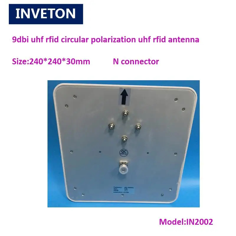 Водонепроницаемая uhf антенна rfid круговое управление отслеживанием склада