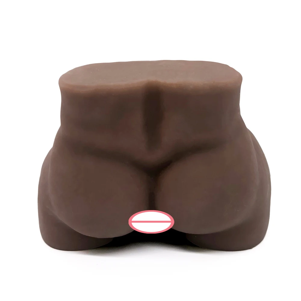 Огромный фаллоимитатор 5 кг очень мышечный полностью силиконовый мужской черный