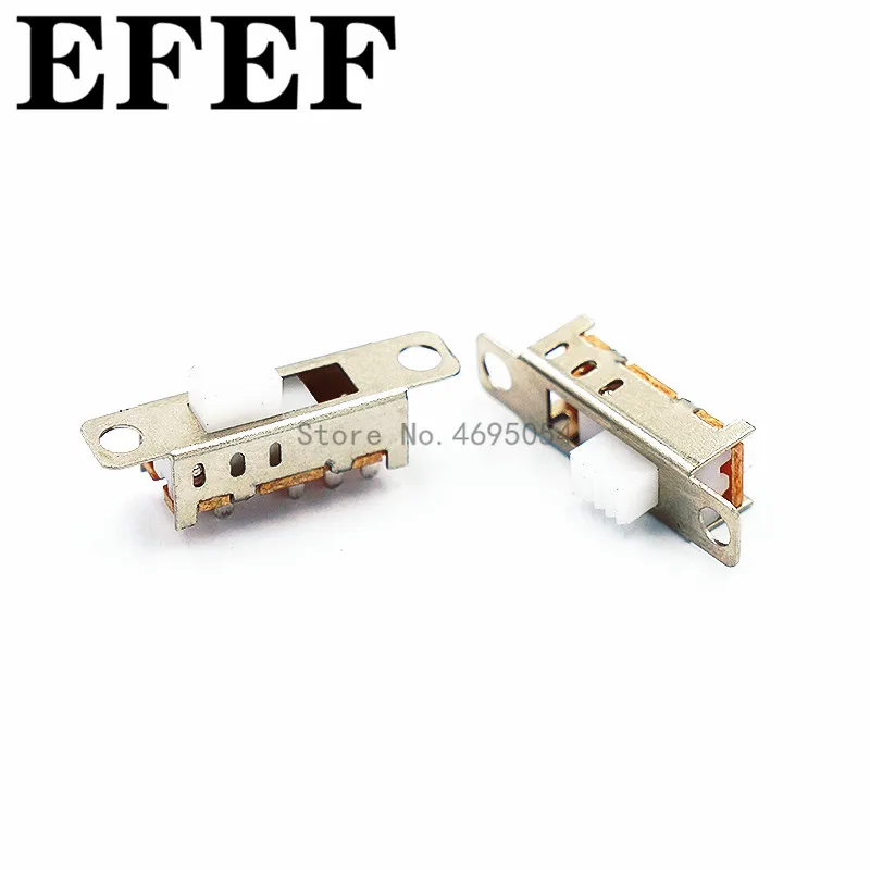 Двойной переключатель SS23E04 10 шт. 8 контактов 3 файла ручка 2P3T DP3T высота 5 мм