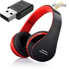 Беспроводные наушники KISSCASE для телевизора комплект подключения USB, легкие, с адаптером для аудиопередатчика для частного наблюдения