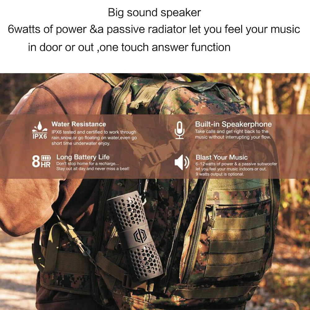 Bluetooth Динамик Портативный Беспроводной громкий s для телефона компьютера стерео