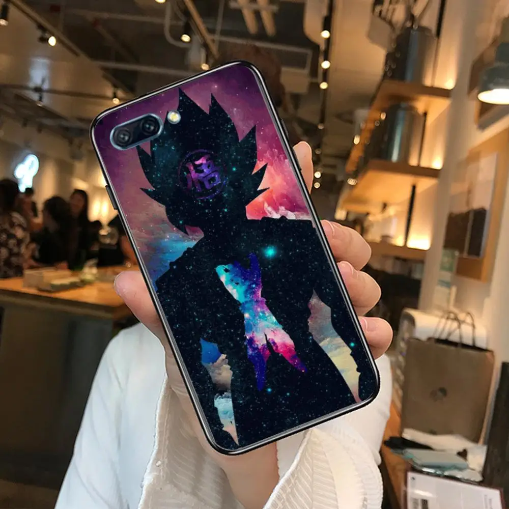 

Anime D-Dragon Ball Goku clear Phone Case For Huawei Honor 10 9 8 7 N Pro Lite A C RU Black Etui Coque Hoesjes comic fashion