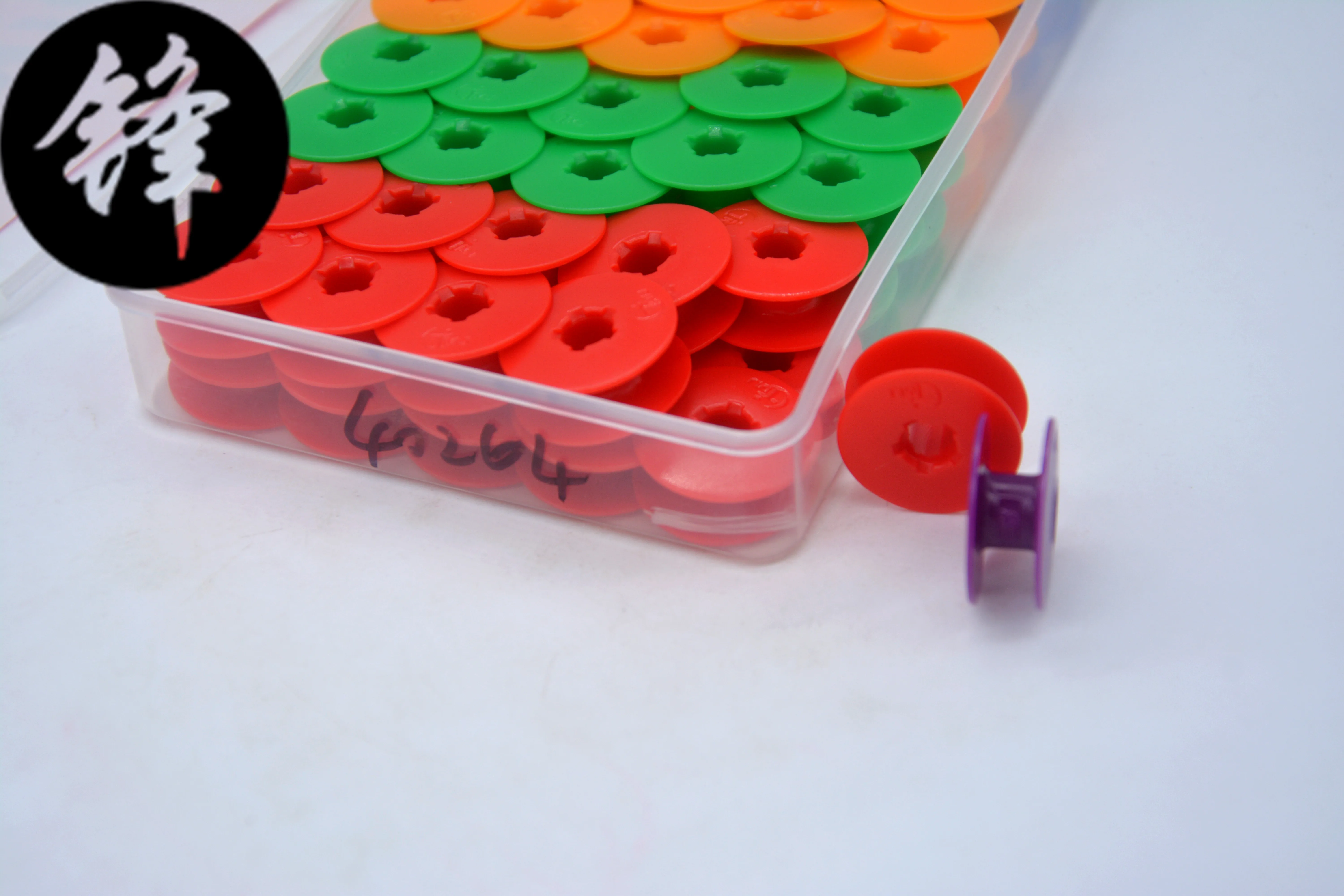 Компьютерная плоская пластиковая цветная шпуля промышленная Автомобильная для