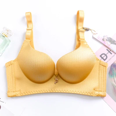 Big Double Cup Super Push Up Lingerie Seamless Bra Girls Underwear Bralette One Piece Female Intimates Women Sexy Brassiere