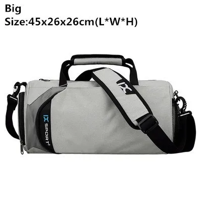 Gray Big Новое поступление, профессиональные мужские и женские сумки для спортзала, сумка для настольного тенниса, для тренировок по настольному теннису - Цвет: Gray Big