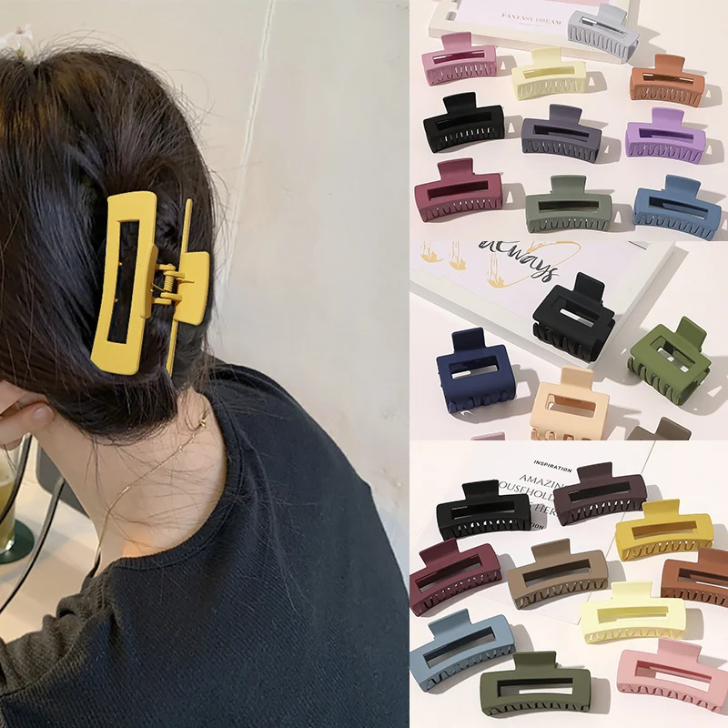 

Vintage Hair Clips for Women Simple Claw Clip High Quality Large Geometric Hair Clips for Hair Girls Hair Clip Hair Accessories