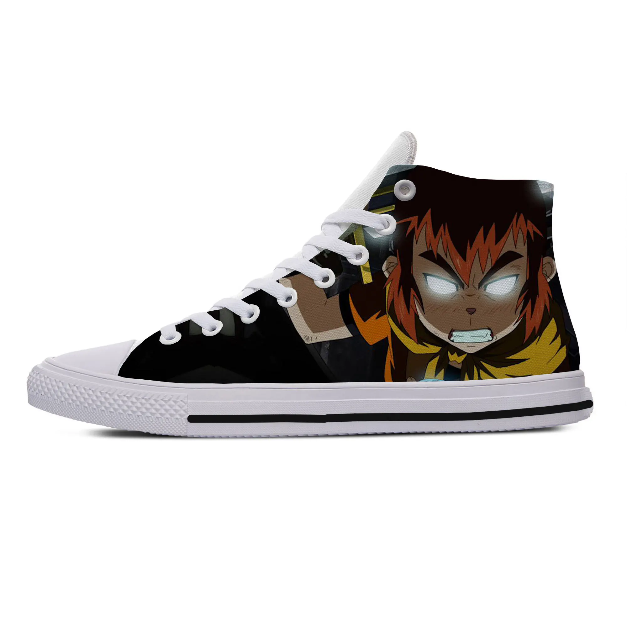 

Cribug cartoon Canvas Men Women Shoes Retro Lace-up Ladies Casual Sneakers Outdoor Breathable Leisure Footwear Real Pictures
