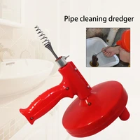 cable snake plumbing sink cleaner 5m drain cleaner bathroom bathtub drain toilet dredge pipes sewer filter sink cleaning clog