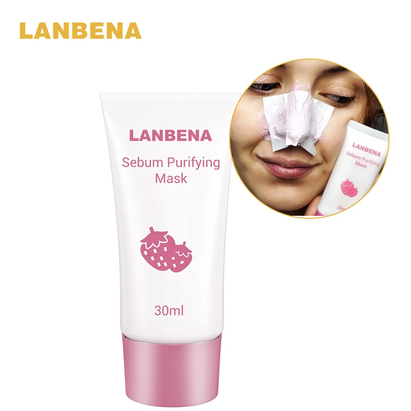 Средство для удаления черных точек LANBENA черная маска средство полоска уменьшения