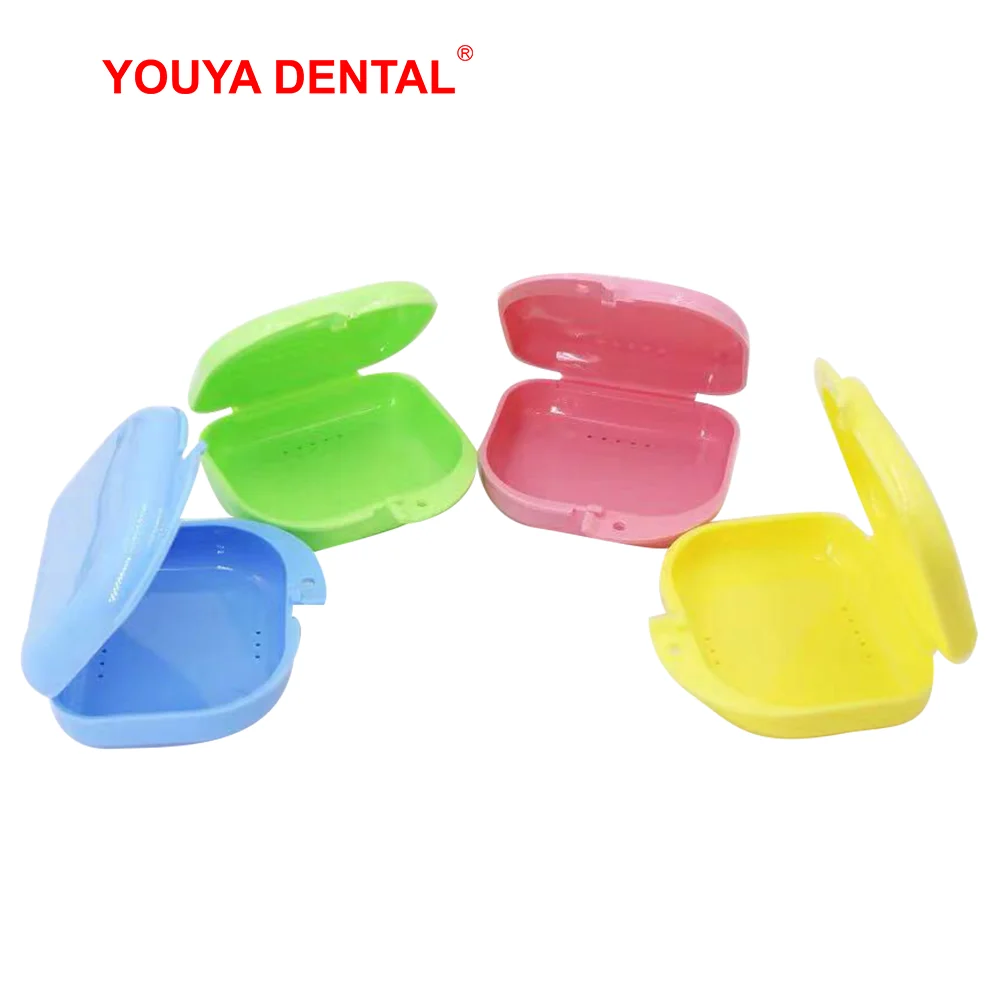 Контейнер для протеза искусственных зубов Ортодонтические протезы чехол зубной