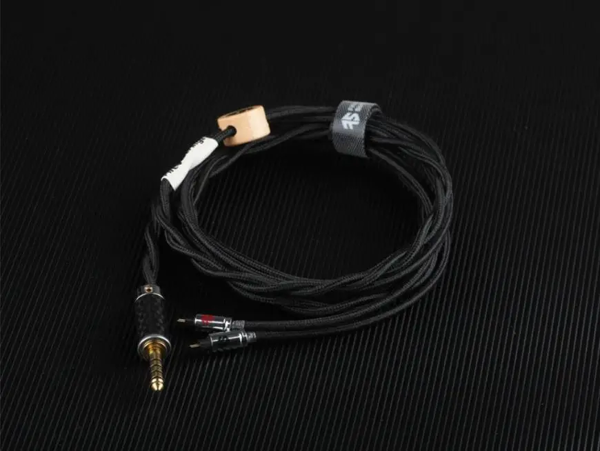 Черная Серия fiftystring 1960s 24awg Occ медный посеребренный с обновленным кабелем litz 0 78 mmcx