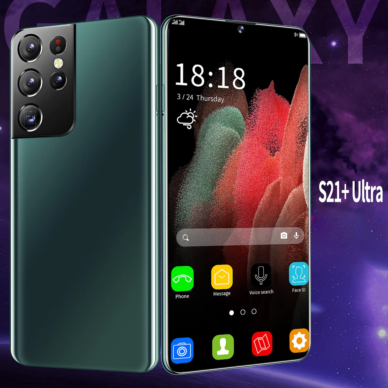 

Global Version Galaxy S21 Ultar Mobile Phones 8GB+256GB 4G/5G Let Network Smartphones 6.1 HD Inch Cellphones 10core Cell Phone