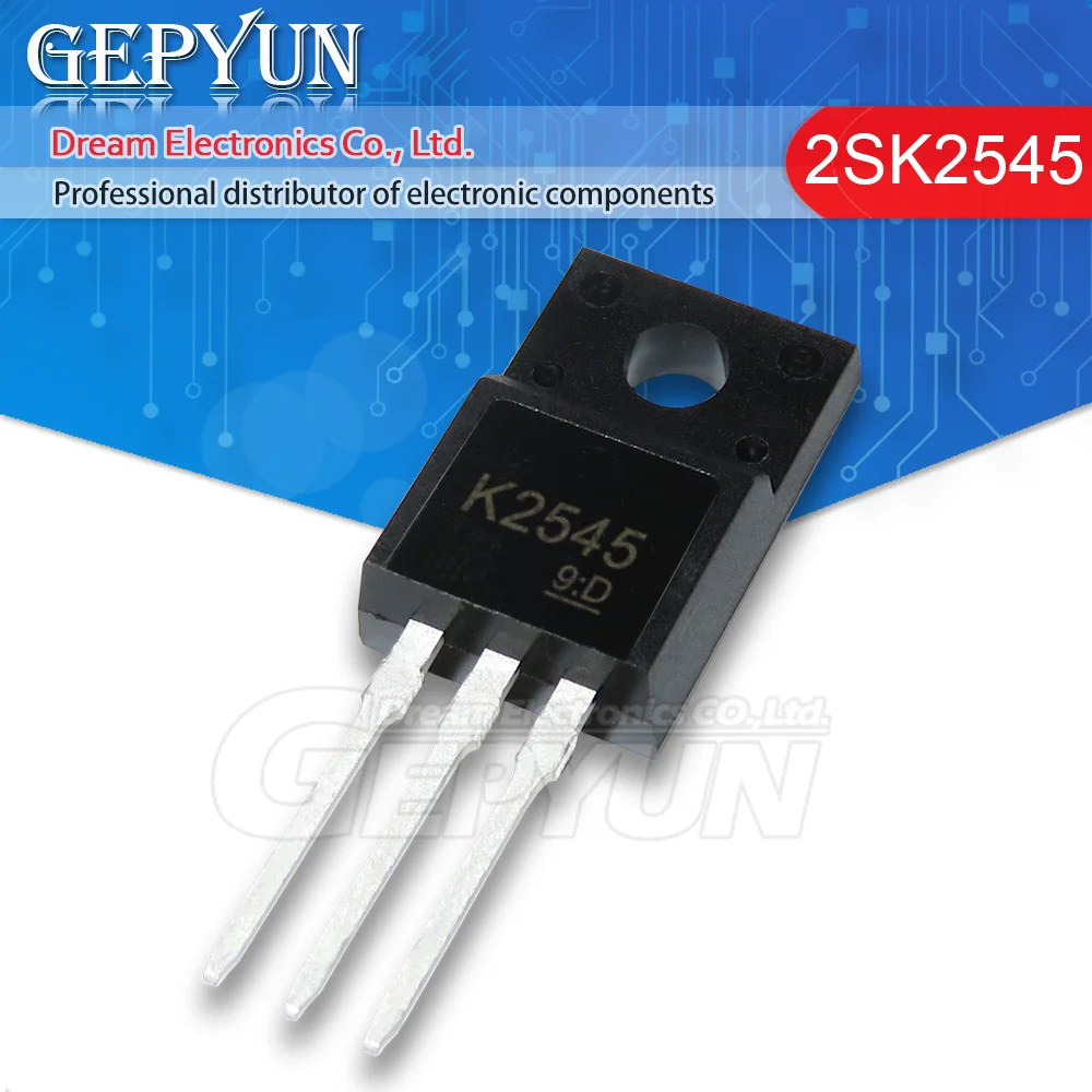 

10pcs 2SK2545 K2545 TO-220F 600V 6A new original In stock