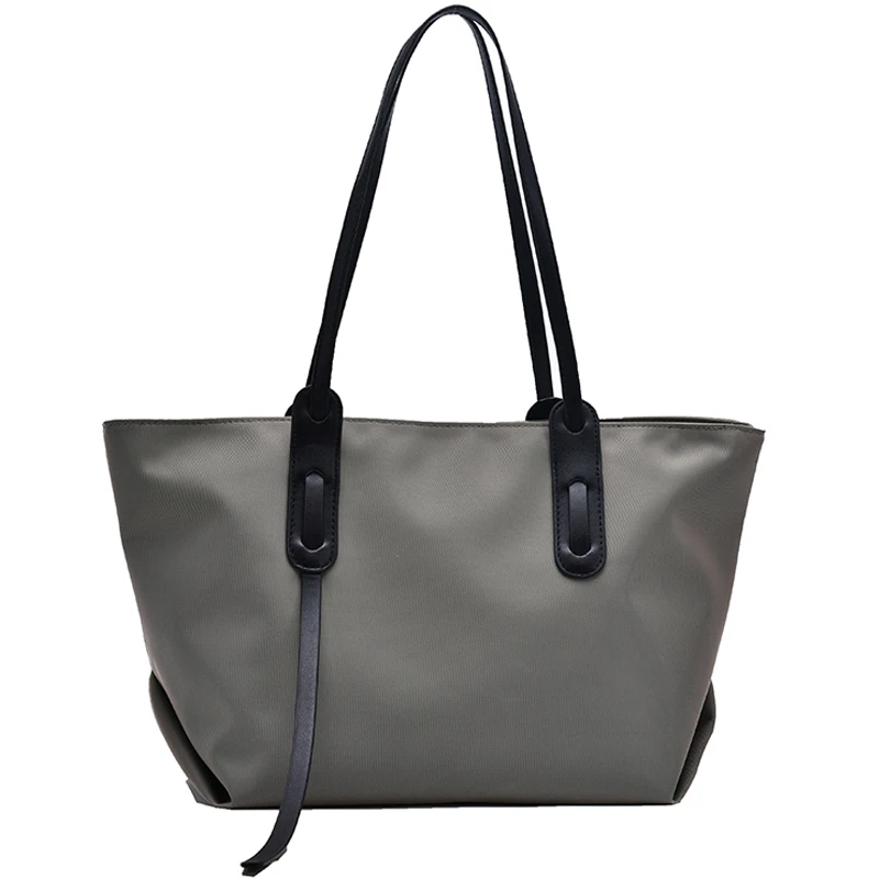 

2PCS/set Casual Tote Bag Simple Large Women Handbags 2 Strap Shoulder Hand Bags For Women 2020 Sac A Main Femme