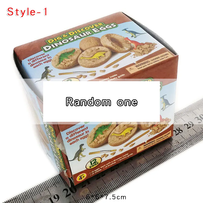 Style-1 Имитационная модель, модель для детей, детская головоломка, подарки, мир Юрского периода, развивающие игрушки, динозавры - Цвет: Style-1