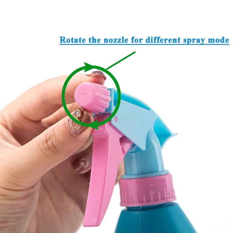 Совершенно новая пластиковая пустая бутылка-распылитель для воды карамельного