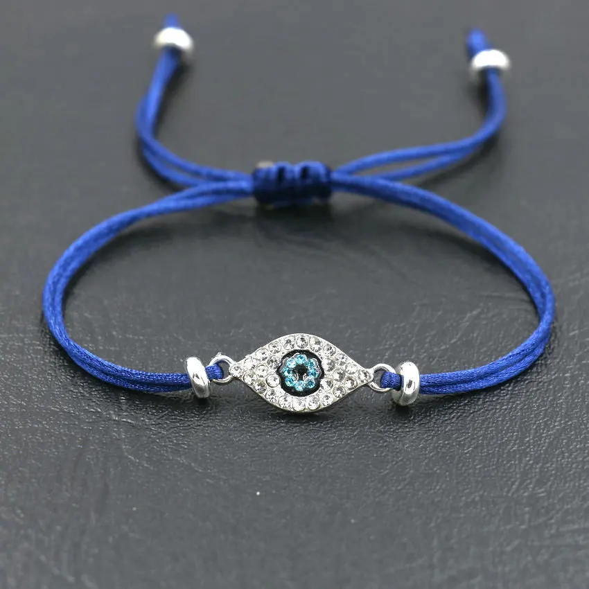 Очарование сглаза браслет для мужчин и женщин модные инкрустация цирконием глаз